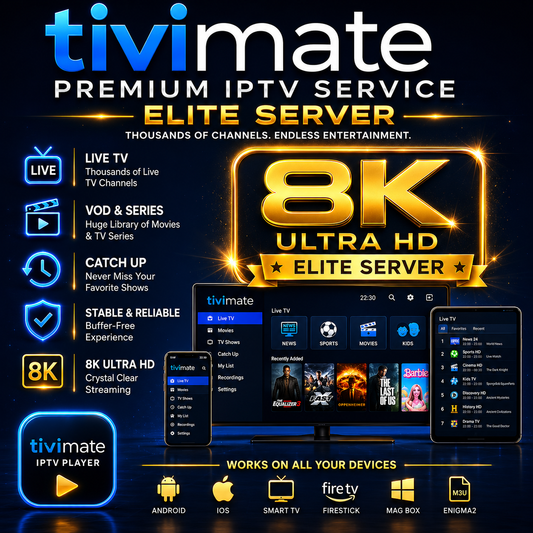 Best TiviMate IPTV Subscription